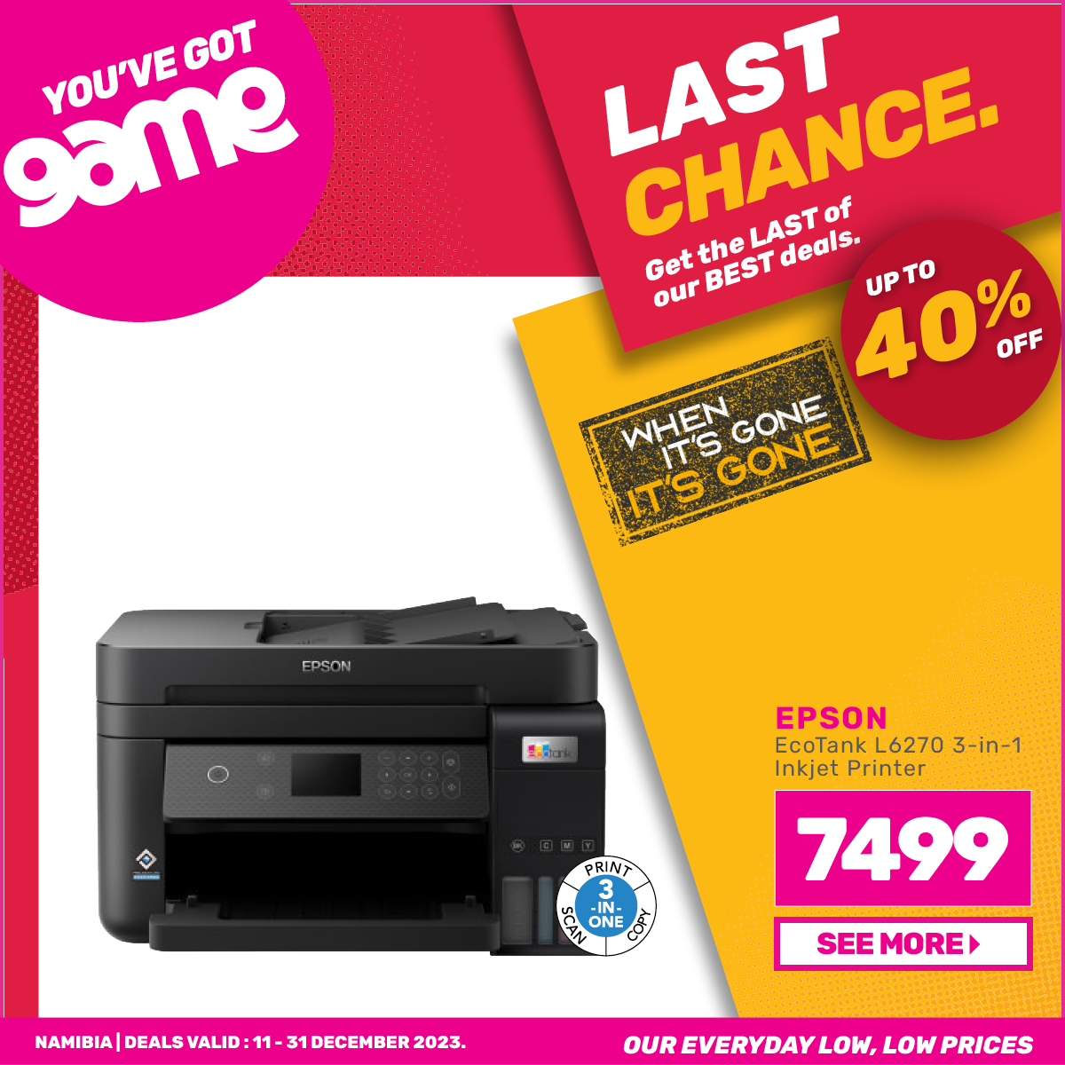 Game Namibia | About Game & Promises